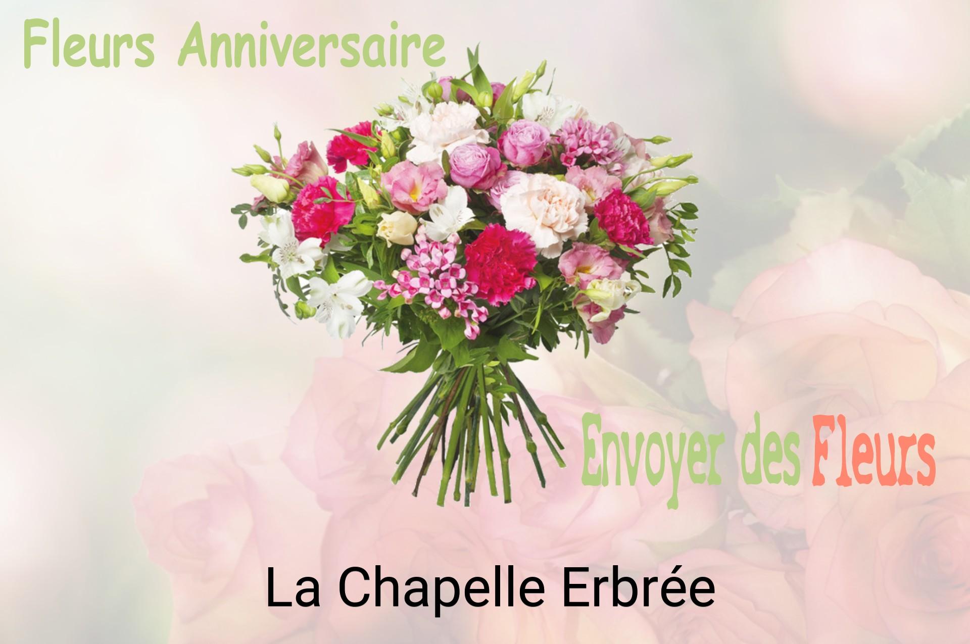Bouquet de fleurs d’anniversaire livré à La Chapelle-Erbrée